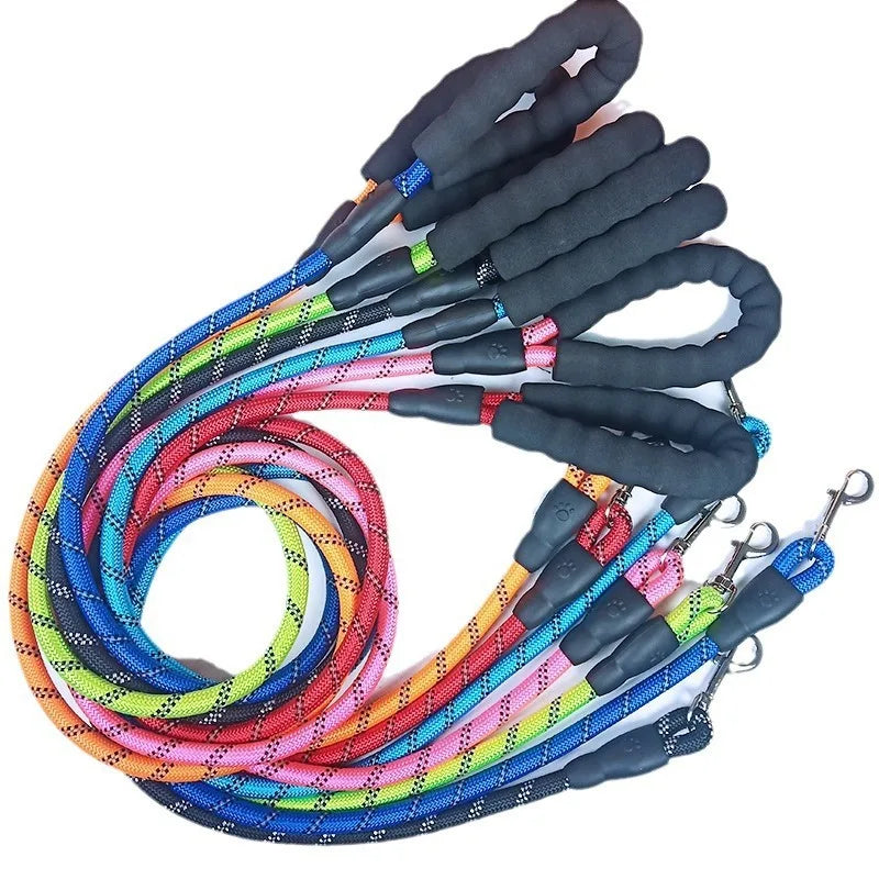 Reflective Anti-Lost Dog Leash: Durable Pet Traction Rope for Safe Walking